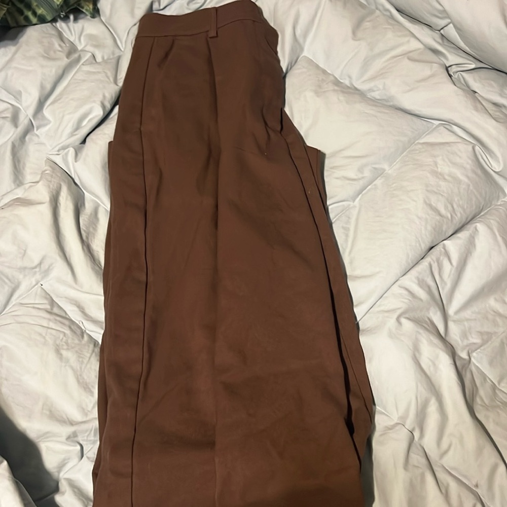 Brown trousers